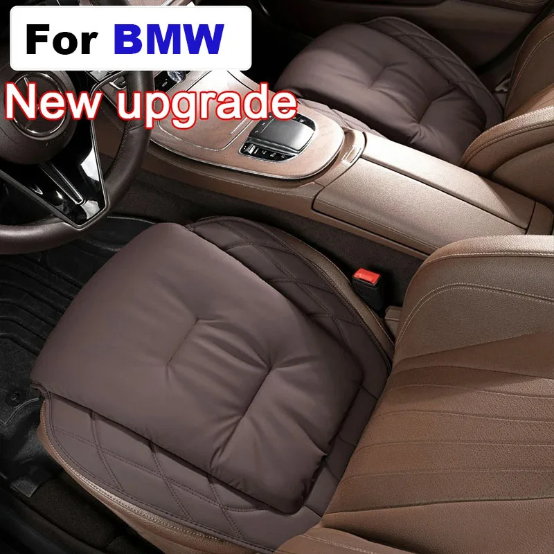 Upgrade Leather Seat Cushion Car Seat Legs Support Extension Soft Seat Cover For BMW F30 F31 F32 F34 F20 F21 E39 E90 X3 X5 NEW