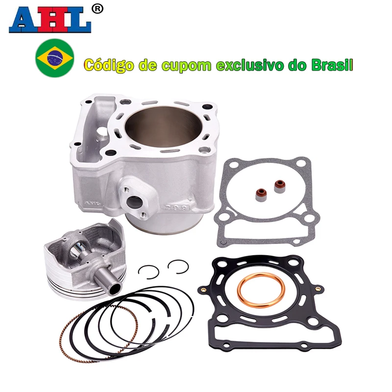 Peças de motor da motocicleta bloco do cilindro de ar & pistão kit & cabeça & base kit gaxeta para kawasaki klx250 1993-2018 klx300 1996-2007