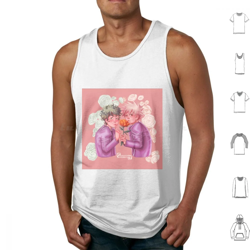 Kiisae's This In Your Style In My Style Tank Tops Vest Sleeveless Bakudeku Bkdk Bakugou Katsuki Midoriya Izuku Deku Boku No