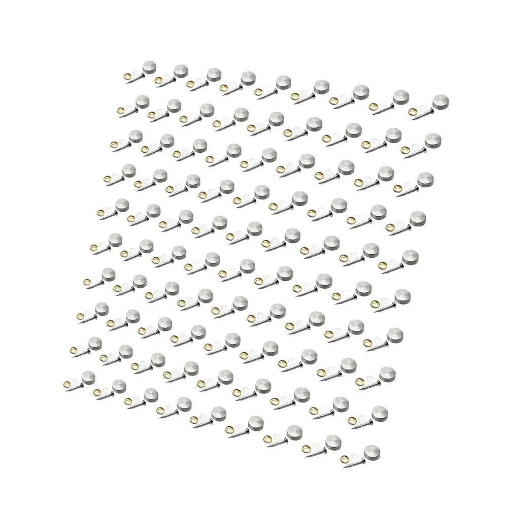 304 Stainless Steel Ring Nail for Mirror Fixing with Fine Thread Design and Copper Nickel Oxidation Resistant Coating