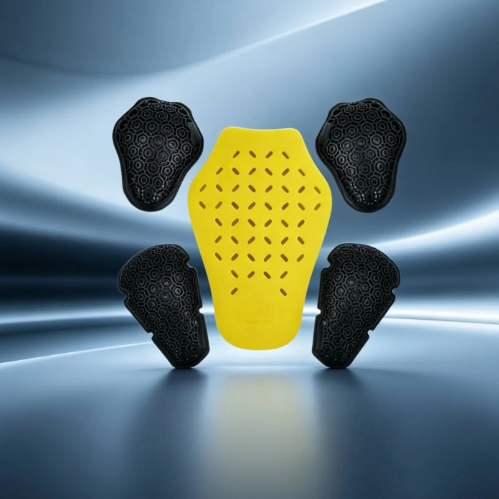 Motorcycle Armor Inserts Breathable Shock Absorbing Slim Protective Pads Set for Motorcycle Riders Jacket view 4