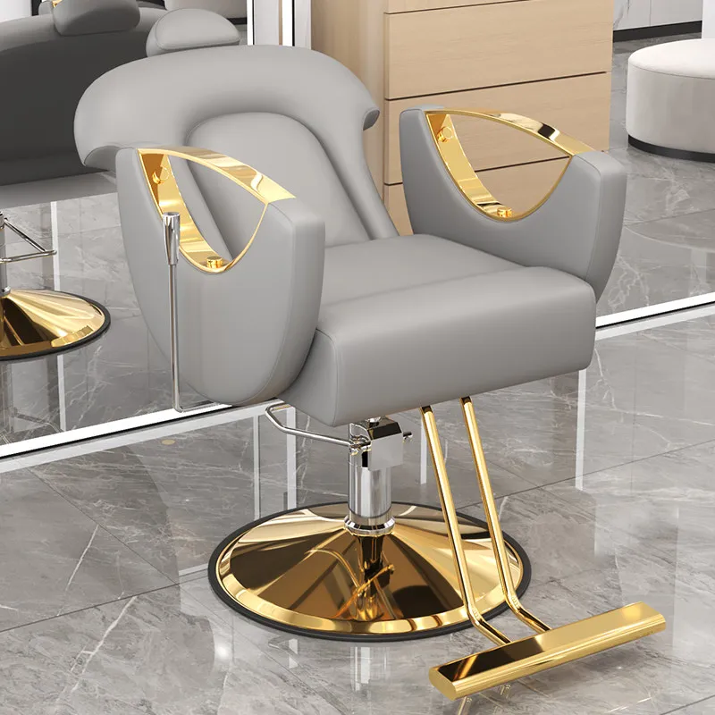 Silla de Salón de Diseño Nórdico, Moderna, Vintage, Cómoda, de Lujo, con Estética Moderna, Sillas para Peluquería