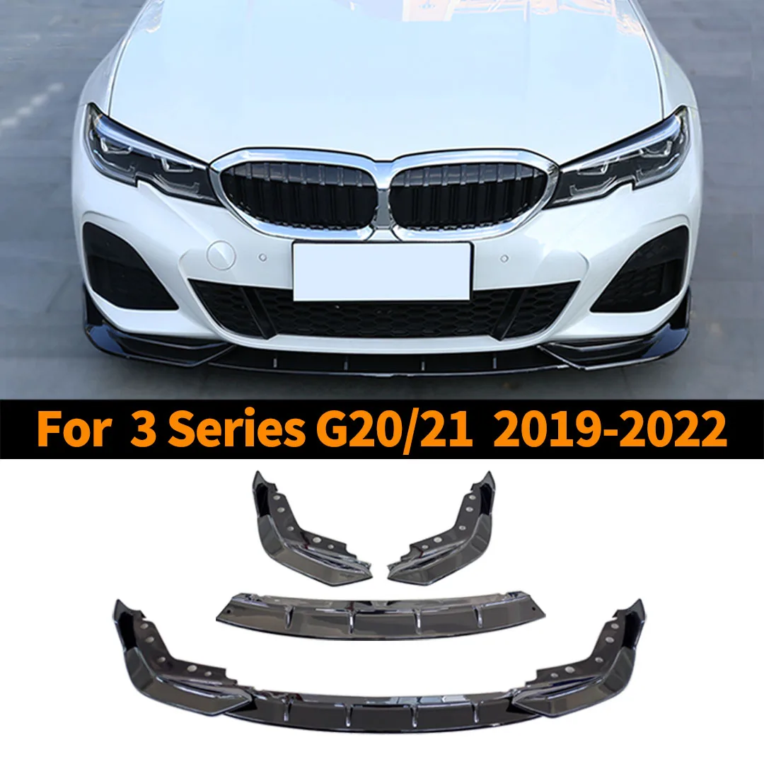 

Защита для переднего бампера, защита подбородка, комплект дефлекторов, аксессуары Facelift для BMW 3 серии G20 G21 2019-2022 320d 330i M 340i 340d