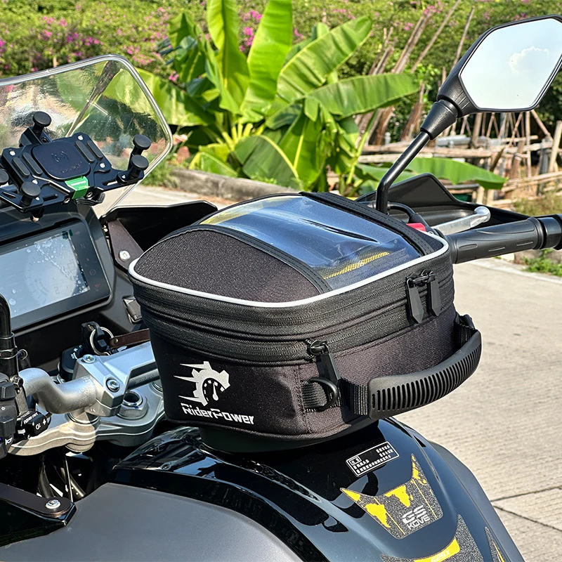 

For KOVE 400F 500F 525F Motorcycle Quick Lock Fuel Tank Bag Anti-theft Waterproof Mobile Phone Navigation Bag Accessories box