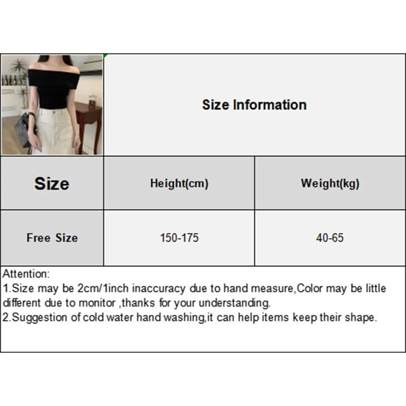 Summer Fashion Striped Knitted T-shirt Women Sexy Off Shoulder Short Sleeve Slim Top