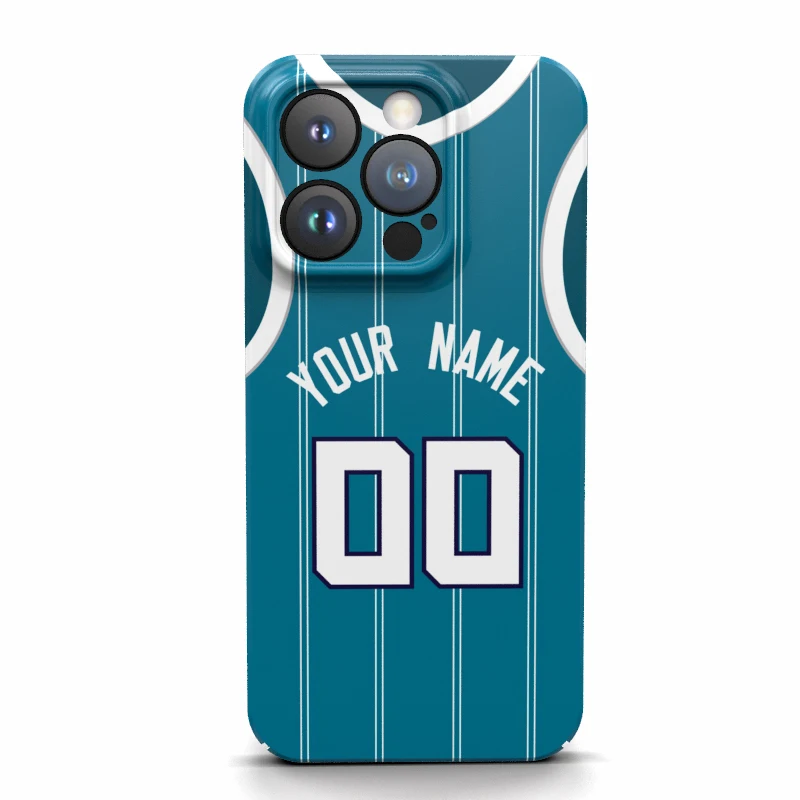 

Charlotte Custom Cover Case Name Number Jersey Game Usa Basketball For Iphone 16 15 14 Pro Max 13 12 11 Mini X Xs Xr 7 8 Plus Se
