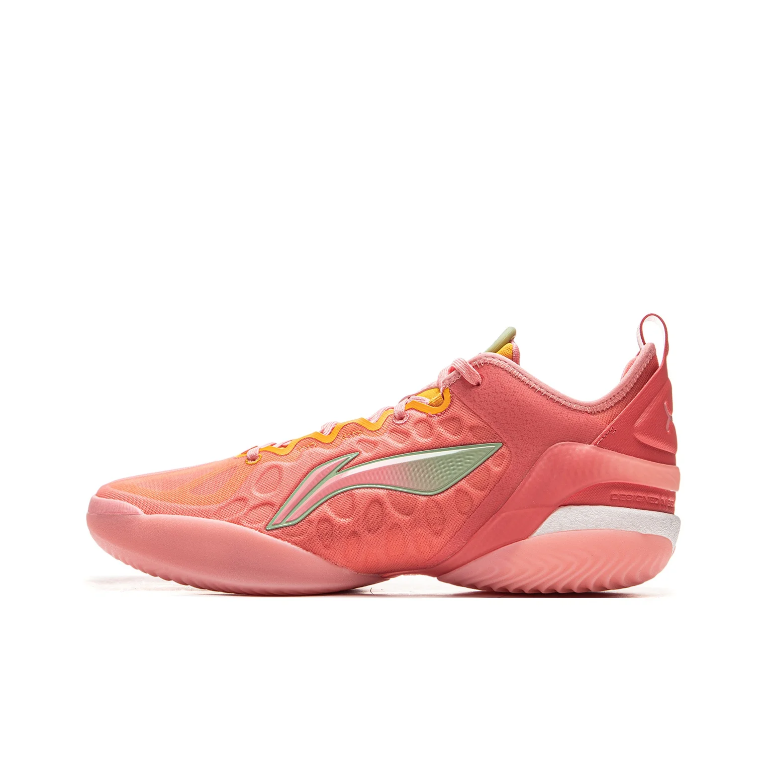 li-ning-yushuai-19v2-basketball-shoes-men's-low-top-pink-orange