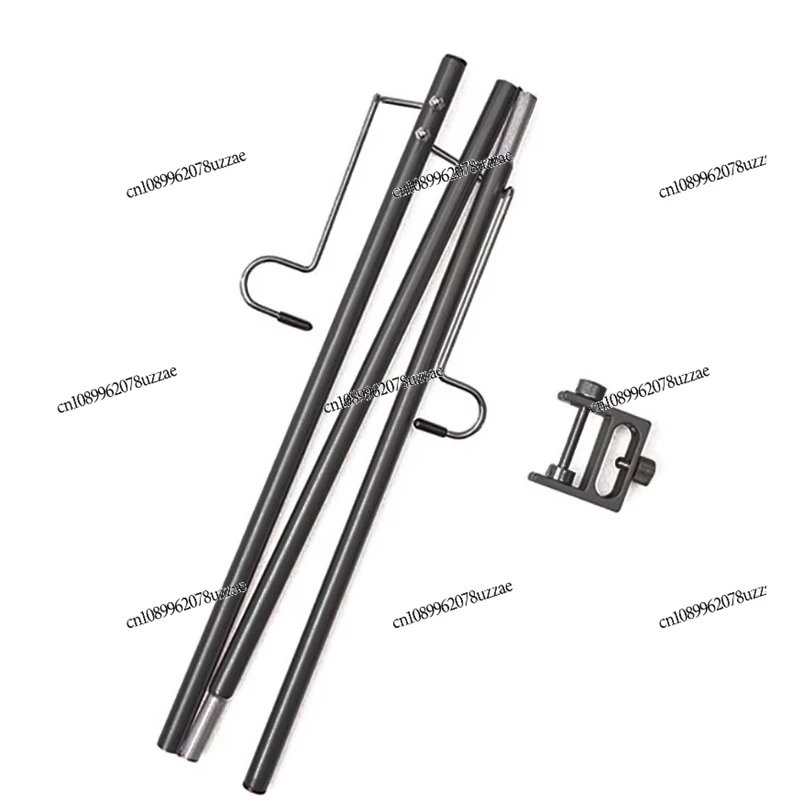 

Outdoor Portable Folding Light Stand Camping Aluminum Alloy Pole Three Fold Portable Pole Hanging Table Lighting Fixed Bracket