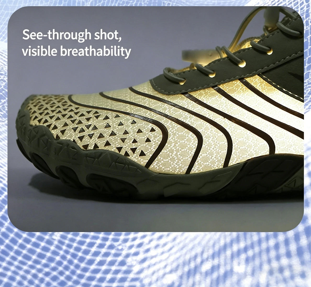 Summer Wide-Head Wading Shoes Men Barefoot Upstream Sketch Shoes Fitness Cycling Yoga Casual Sandals Women Water Sports Shoes