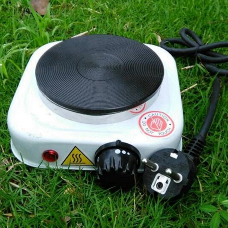 Горячая плита, железная горелка, домашняя кухонная плита, кофейный нагреватель, бытовая кухонная техника, вилка европейского стандарта, белая