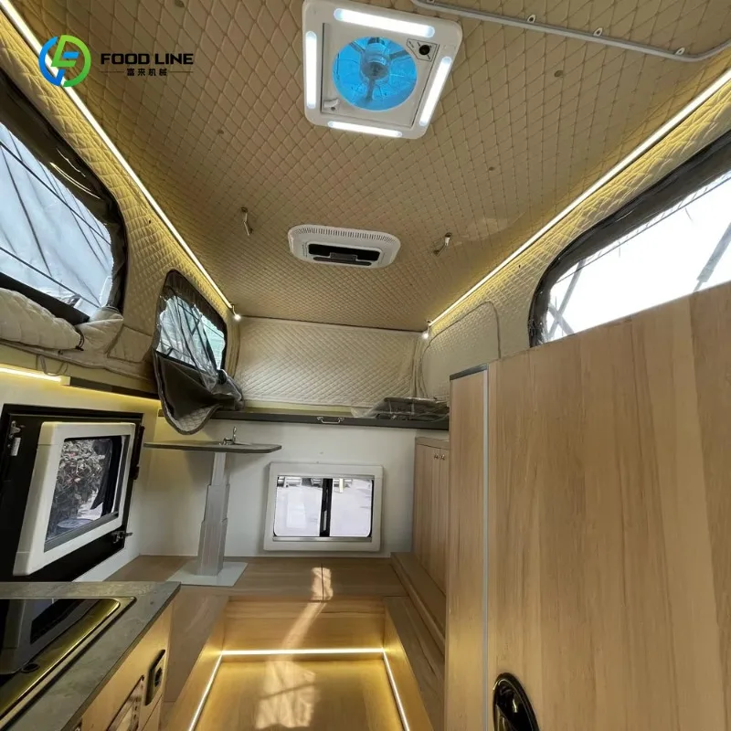 Truck Camper Slide in Pop Up Waterproof Fiberglass Custom Size Hard Shell OEM Customized view 5