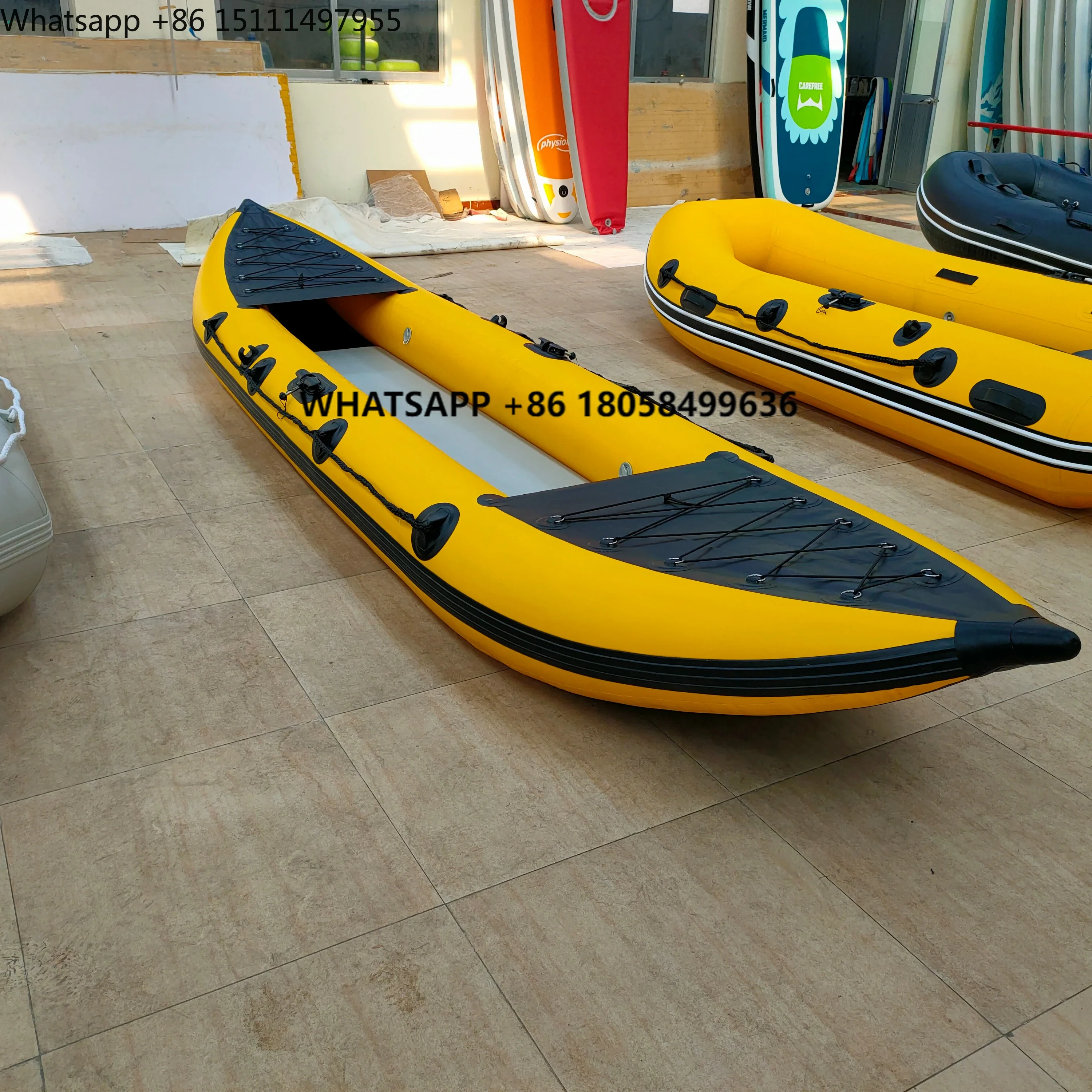 Portable Inflatable Canoe Kayak