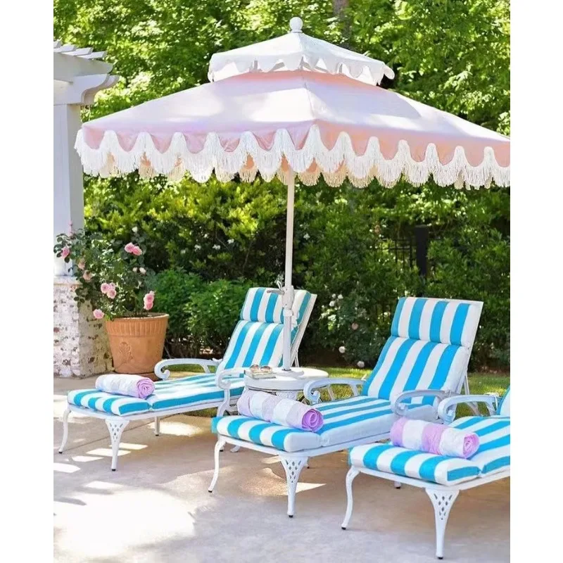 

Wooden Pole Hotel Furniture Parasol Patio Swimming Pool Sun Outdoor Garden Beach Umbrella