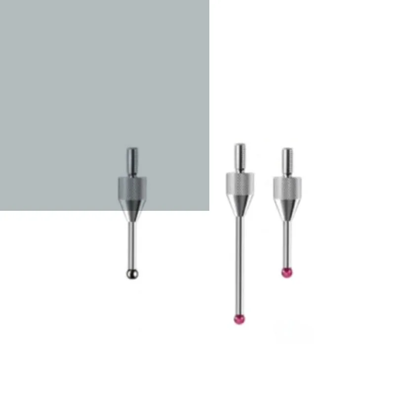 3PCS Thread M2.5 Precision Measurement Ruby Extended Contact Pin Height Gauge Measuring Pin Dial Gauge Pin