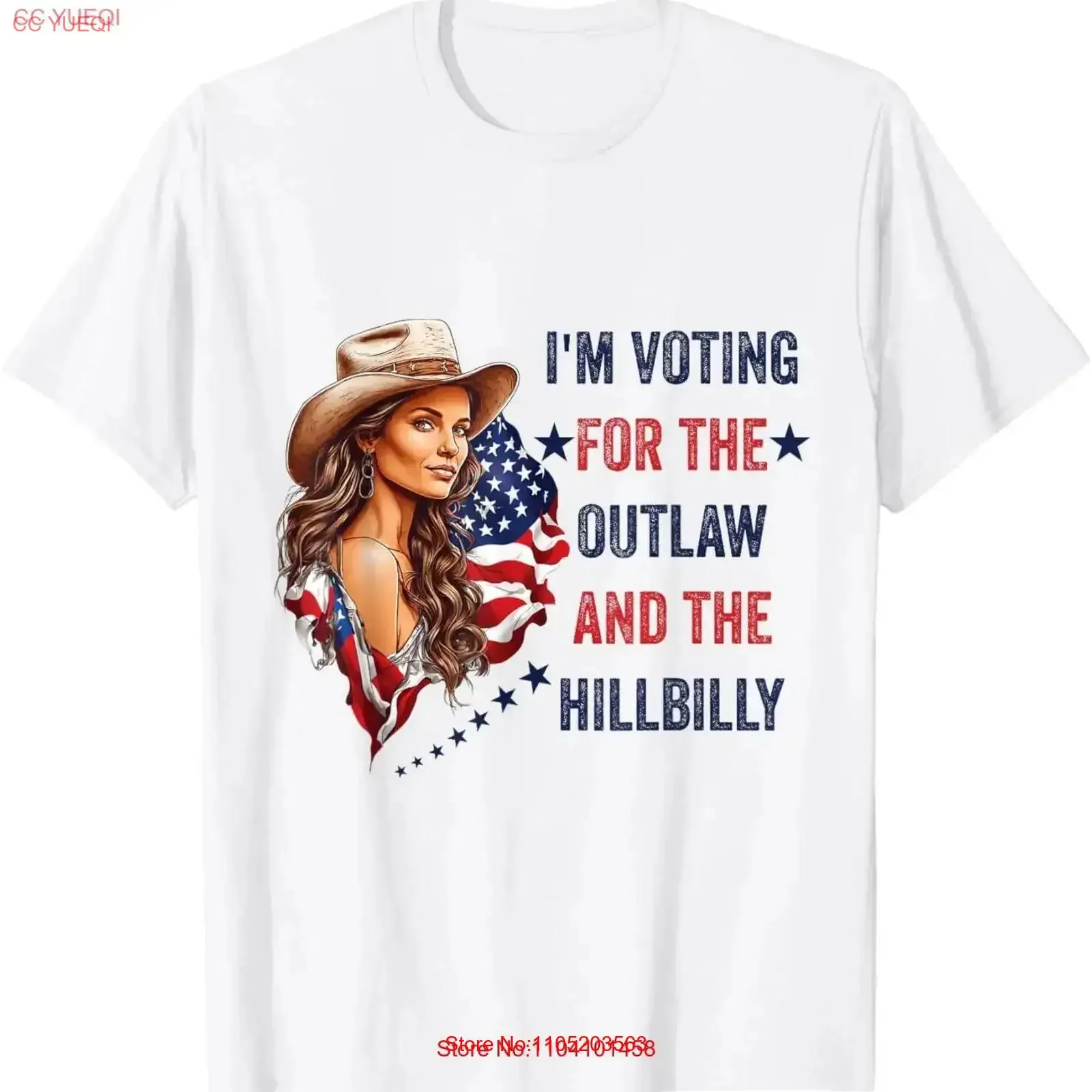 

Футболка «Я голосування для Outlaw And Hillbilly», винтажная стираная дышащая модная мягкая футболка для повседневной носки, уличная одежда для дома