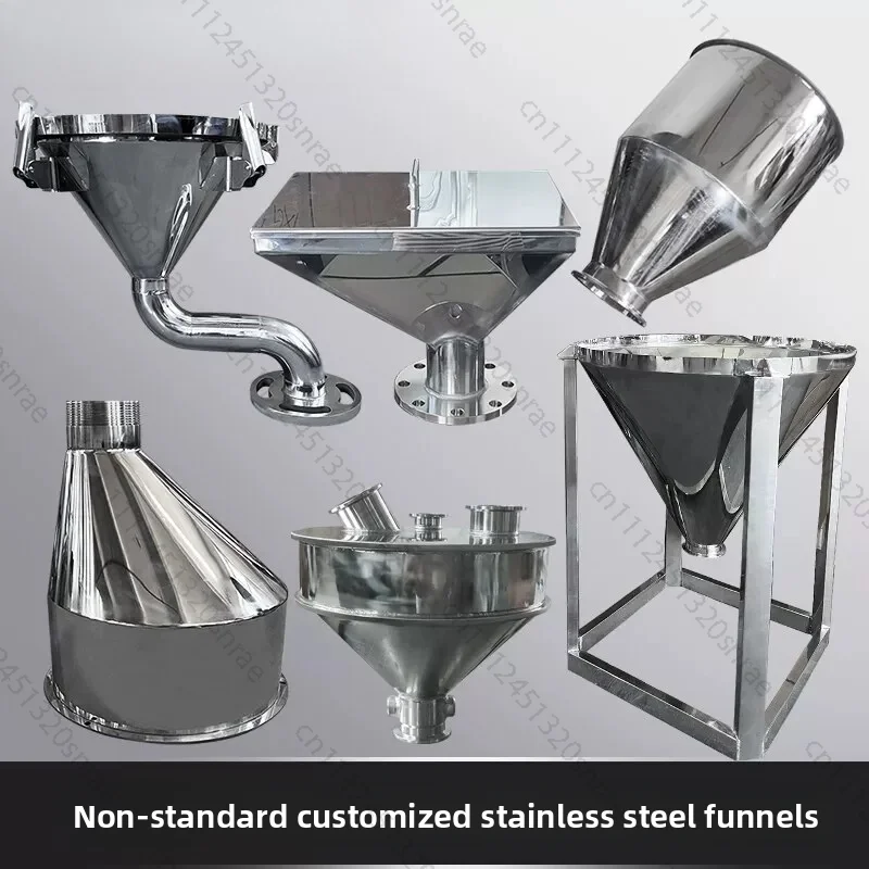 Custom Slurry Bucket Filling Machine Food Machinery Hopper Feeding Hopper Stainless Steel Hopper