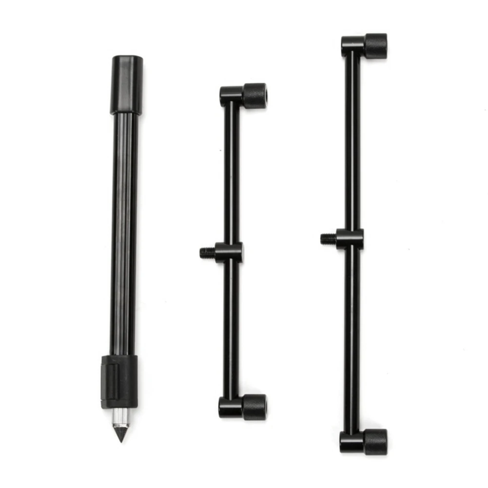 Carp Fishing Stick Holder Alloy Height Adjustable Universal Length Adjustable Fixed Fishing Bankstick Pole Rest 25cm