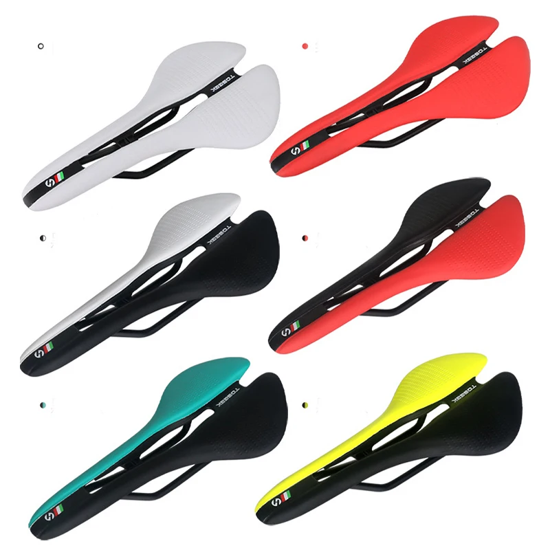 Toseek Ultralight MTB Saddle Comfortable Road Mountain Bike Seat Cushion Cycling Bicycle Seat 7*7mm Guide Rai Bike Accessories