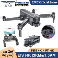 SJRC F11 Pro 4K F11s Pro 4K Camera Drone GPS 5G FPV HD 2 Axis Stabilized Gimbal EIS Professional Brushless Quadcopter RC Dron