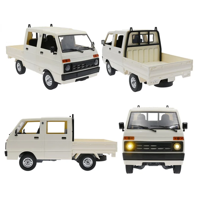Wpl Naughty Dragon 1:10 Full Scale T110 Rear Drive Double Row Cargo Card Remote Control Car Toy Model Children'S Gift
