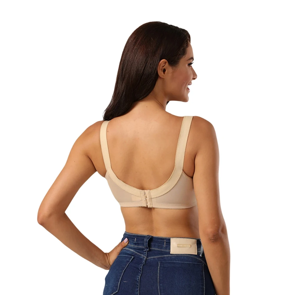 Women\'s Bra Plus Size Wirefree Sexy Transparent Wide Shoulder Strap