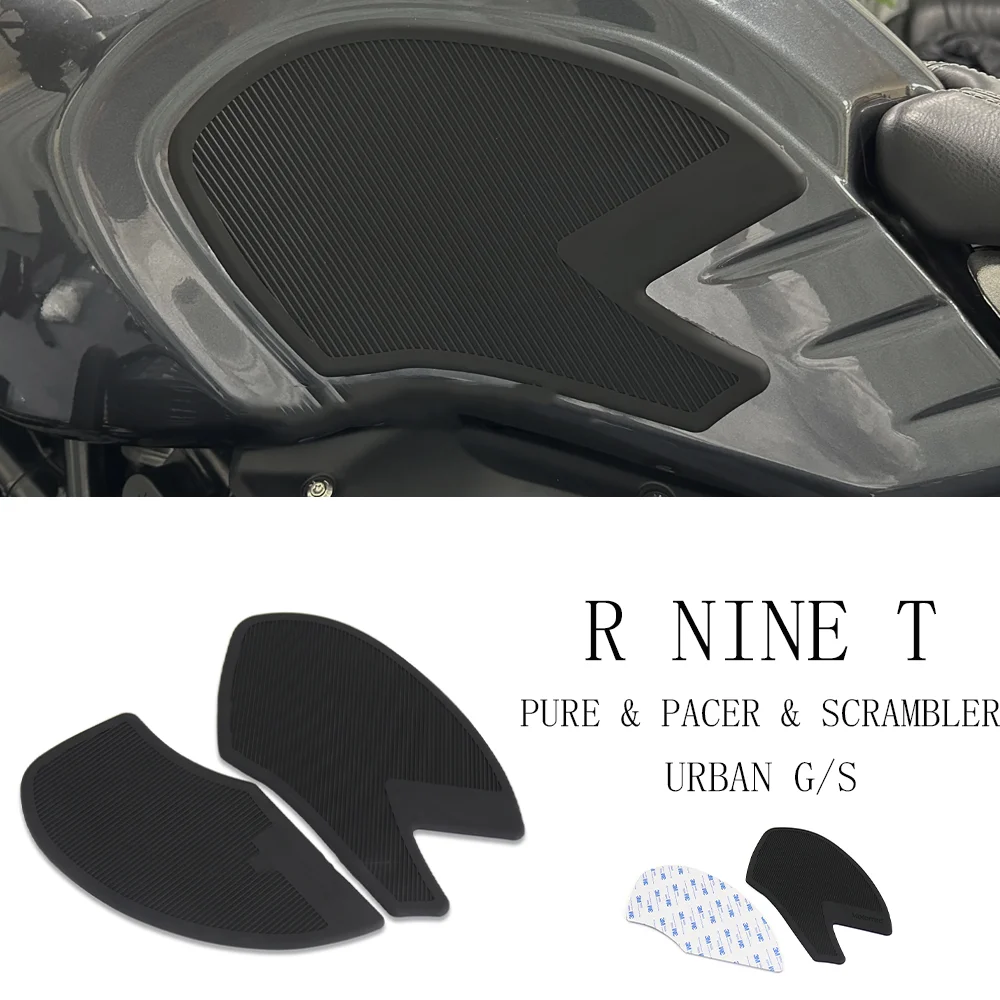 

R nineT R NINE T Accessories Motorcycle Scrambler Pure Urban R9T Side Fuel Tank Pads Fuel Tank Stickers For BMW RnineT NINE T