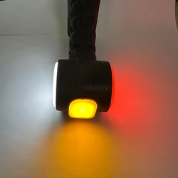 2pcs 10V-30V Truck Trailer Three sided LED Elbow Side Marker Light White Outline Clearance Indicator Lamp For Lorry Van Caravans