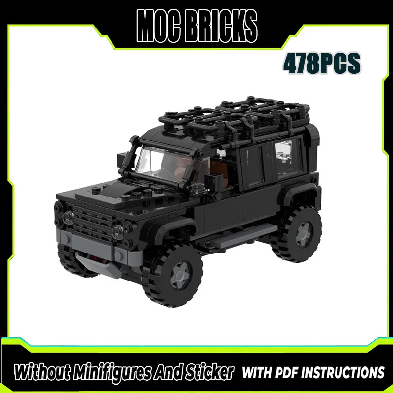 Exquisite New Product MOC Building Blocks Car Model Defender 110 Technology Modular Festival Toy DIY Assembly Set