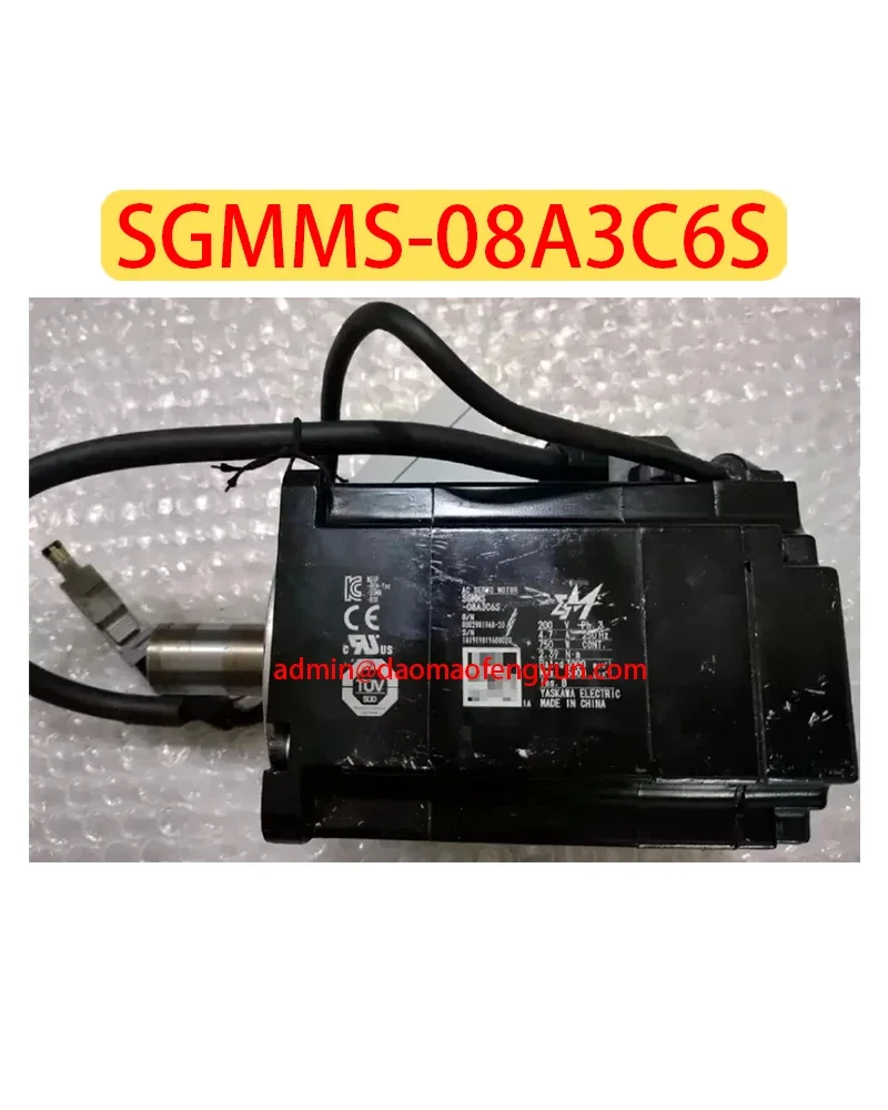 

SGMMS-08A3C6S Used Servo Motor SGMMS 08A3C6S，Fast shipping