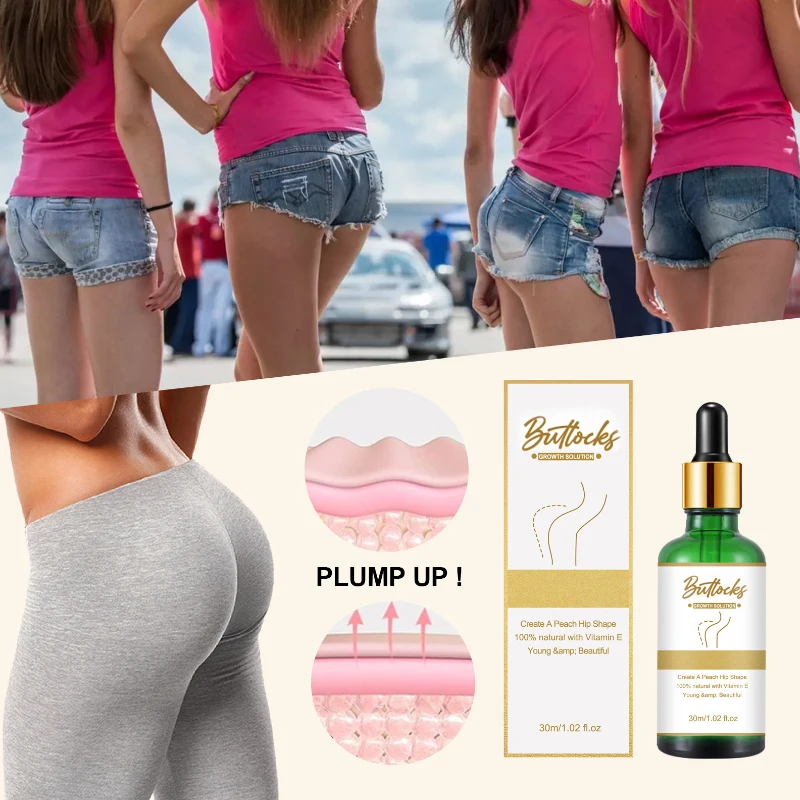 Butt Enhancement Essential Oil Effective Lifting Firming Hip Fast Growth Butt Hip Tighten Massage Shaping Product Body Care 30ml