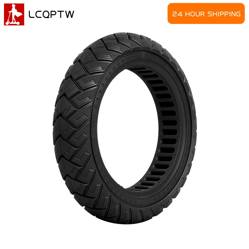 

12 Inch 60/90-8 Anti-Puncture Tubeless Kickscooter Tyre for Xiaomi 5 Plus Wheel Replacement Electric Scooter Solid Tire