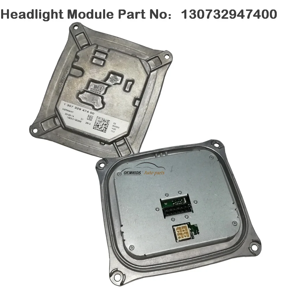 130732947400   OEM الصابورة الأصلي OEMHIDS ل 14-16 Masera-ti Giberi DRL LED المصباح التحكم وحدة تشغيل الكمبيوتر 1307329474