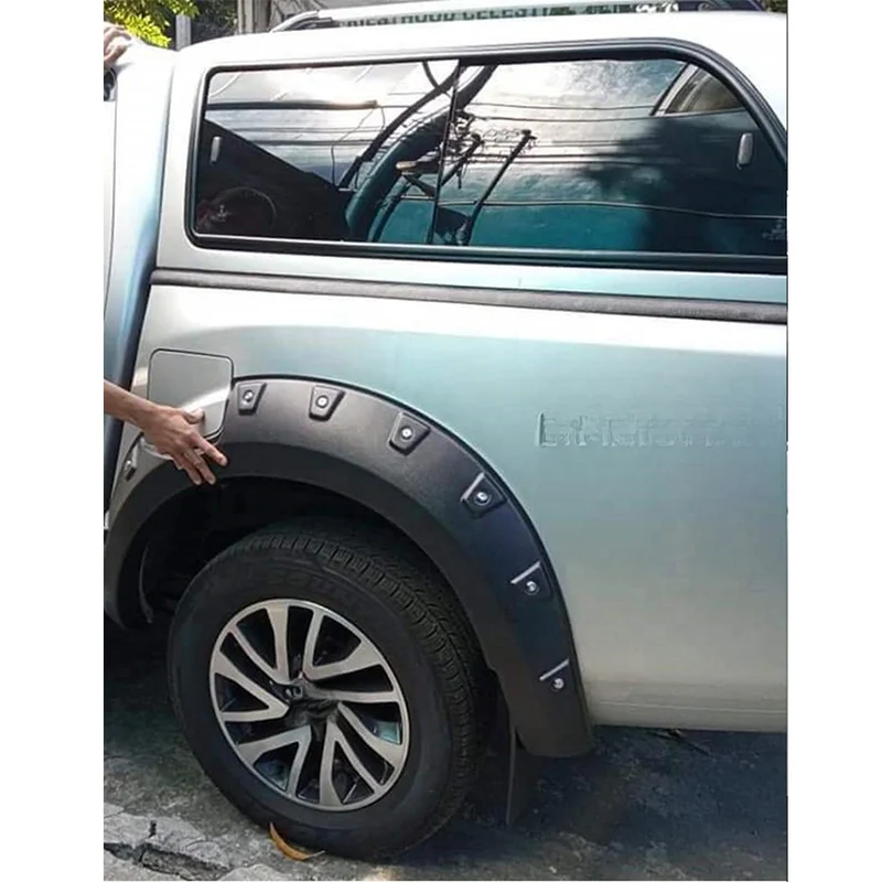 Auto Accessories Durable ABS Fender Flares Mud Protection For D‑Max NP300 F150 Frontier Patrol Exterior Upgrade
