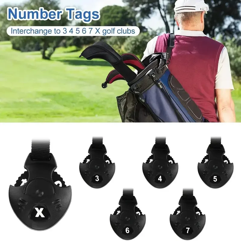 3 Piece Durable Long Neck Golf Club Head Covers, Provide the Best Protection, Show Your Style, Golf Accessories, Club Guards