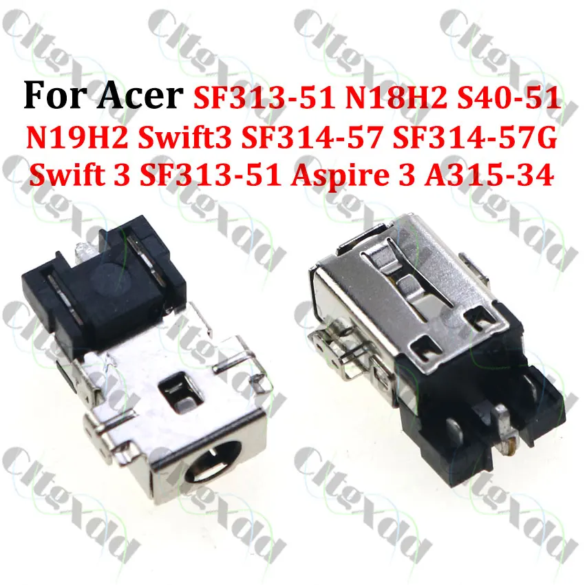 1x Laptop DC Jack Power Lade Anschluss Anschluss Für Acer N18H2 S40-51 N19H2 SF314-57 SF314-57G Swift 3 SF313-51 Aspire 3 A315-34 – Detail 1