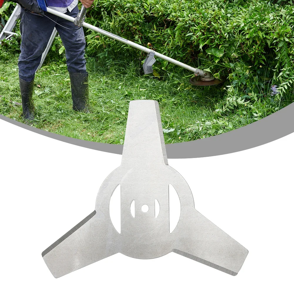 

1pcs Trimmer Blade Metal Grass String Trimmer Head Replacement Accessories Saw Blades Lawn Mower Fittings Tool Accessories