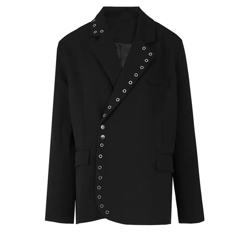 SuperAen Spring and Autumn High End Rivet Decoration Suit Coat Fashion Design Women Blazers and Jackets