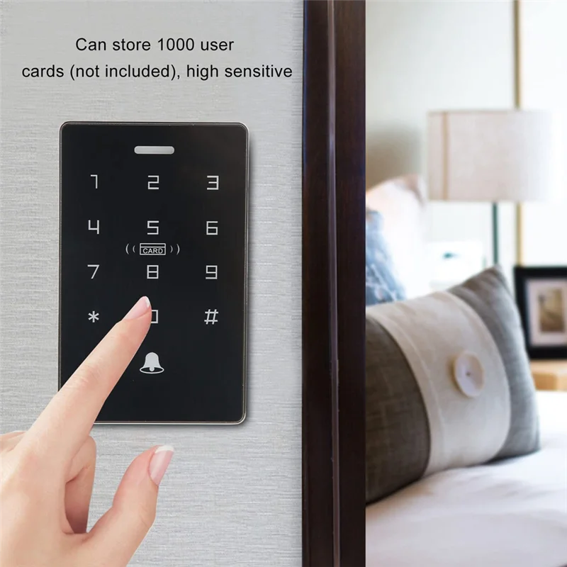 AK51-NFC Controller di accesso Serratura impermeabile Scheda tastiera Scorrimento Password IC ID Doppia frequenza 125Khz 13,56Mhz