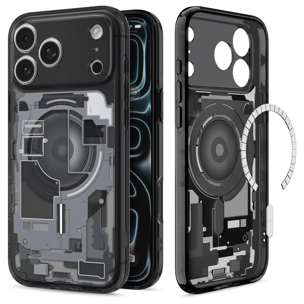 

For iPhone 17 Pro Max/17 Pro/17 Air/17 Ultra Hybrid Magnetic Case Direct Digital Print
