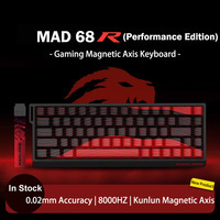 Original MADLIONS Mad60/68 HE E-sport Magnetic Switch Keyboard 0.02 RT 8K HZ 0.125 ms Latency Customized Game Wired RGB Hot Swap