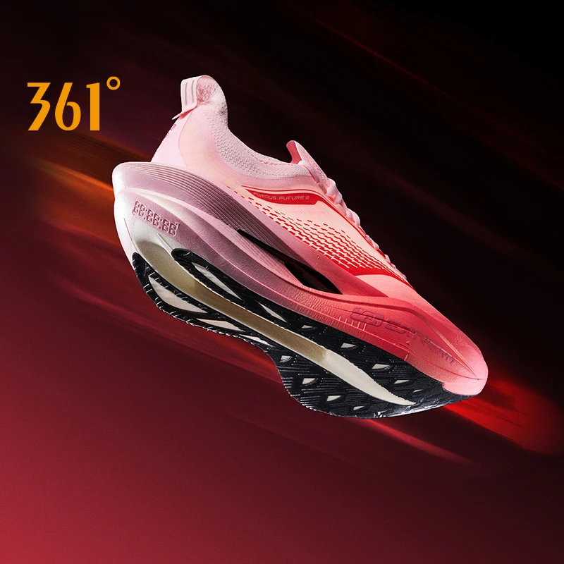 

361-градусные кроссовки Furious Future 2.0 для марафона Plate Racing, карбоновые легкие и прочные устойчивые кроссовки с подушкой 672512201