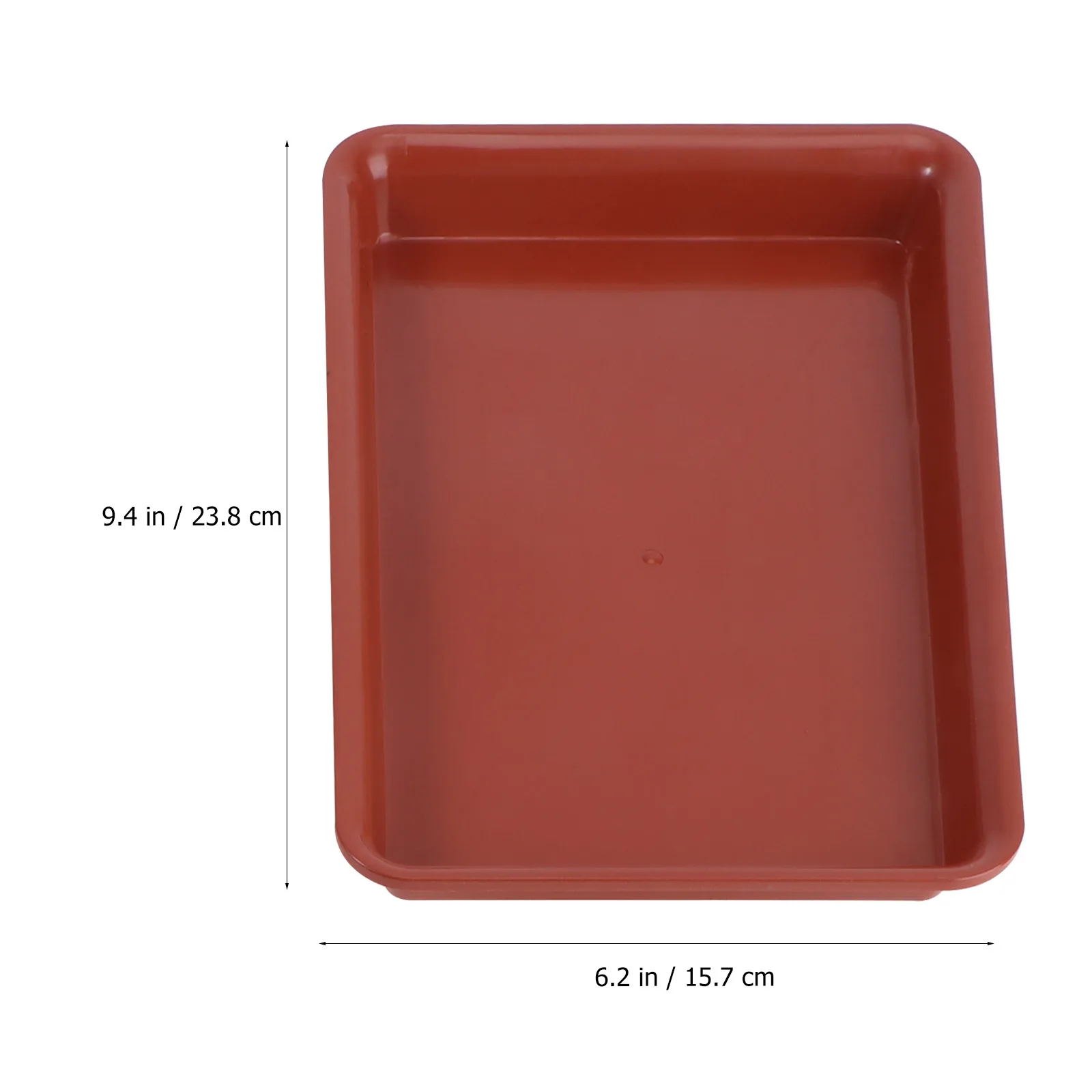

Plastic Flowerpot Thick Material Flat Edge Design Easy to Assemble Water Tray Planters Water Tray