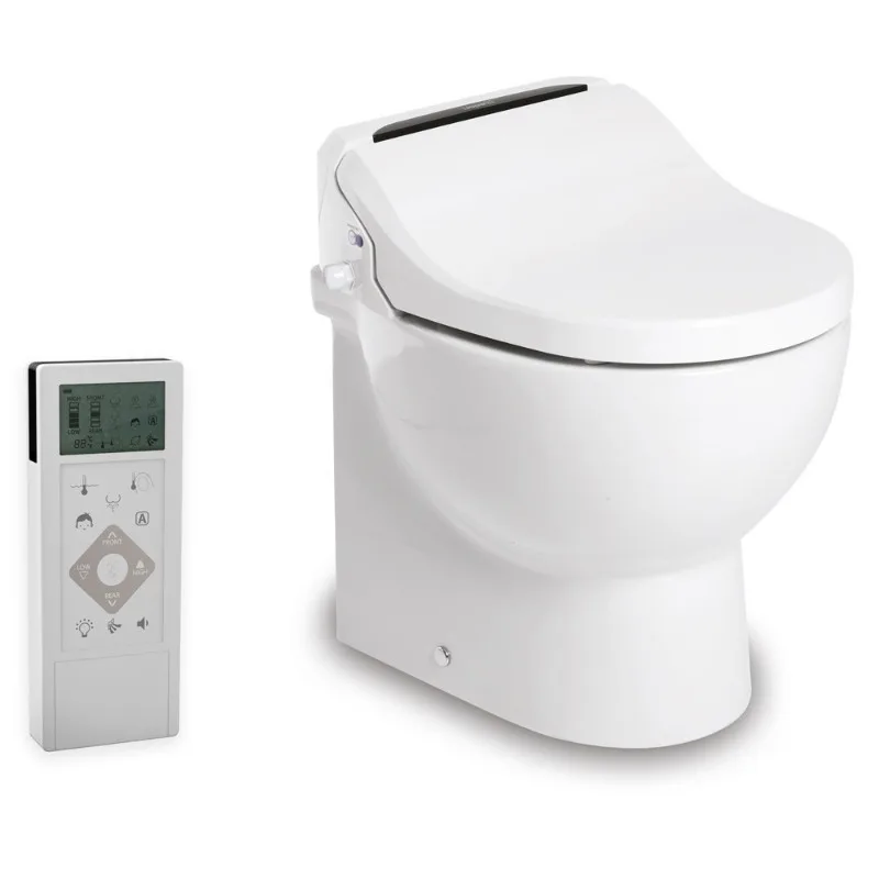 

RV straight row crushing toilet heating gasket intelligent flushing