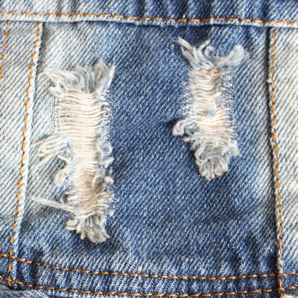 

Fashion Pet Denim Coat Xs for Small Medium Dogs Non-Slip Sleeveless Dog Jacket Summer Comfort Outdoor Wear Dog Coat