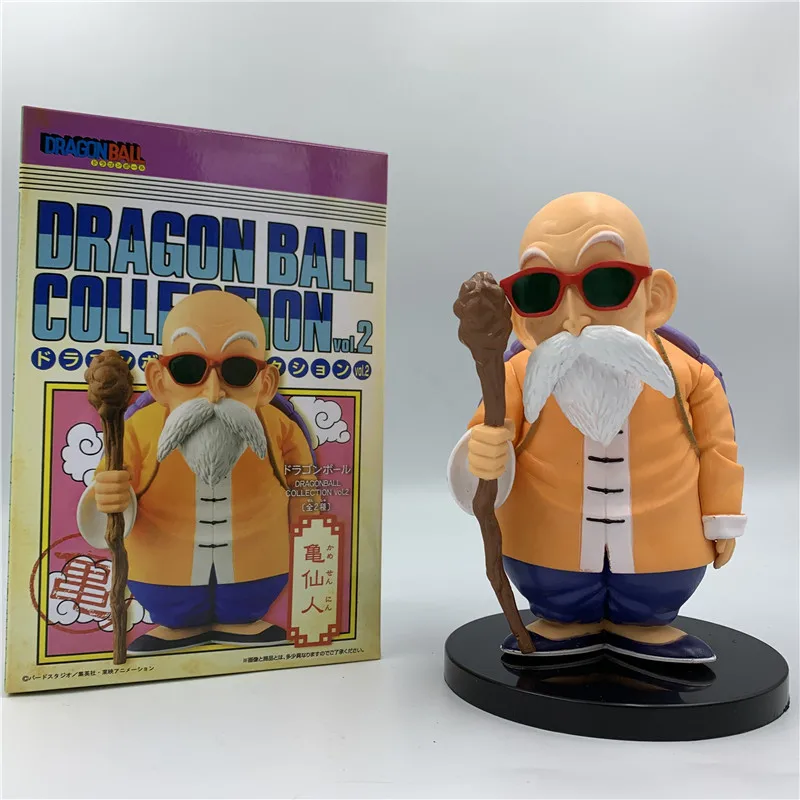 Anime Dragon Ball Z figura maestro Roshi Kame Sennin PVC figura de acción DBZ Goku Vegeta Super Saiyan juguete de modelo de lucha