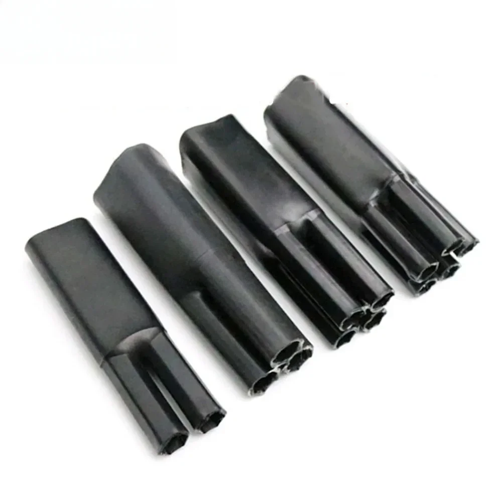 

2/3/4/5/Core Heat Shrinkable Cable Terminal With Glue Waterproof Heat Shrinkable Sleeve Double Shrinkage Black Shrink Branch