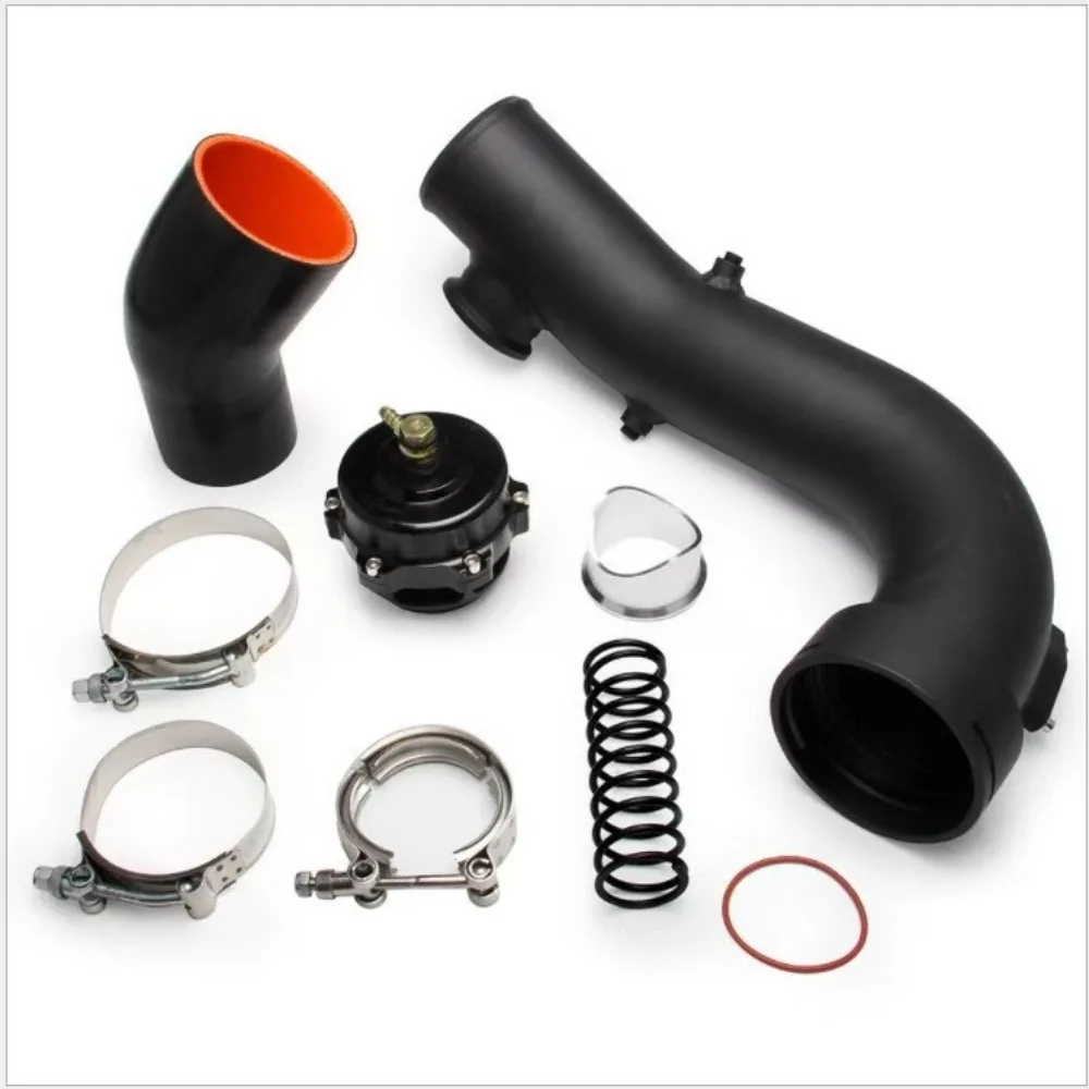 

Turbo Charge Pipe Kit 50mm Aluminum Boost Tube for BMW N54 E88 E90 E92 135i 335i Performance Intake Upgrade