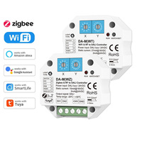 Tuya WiFi Zigbee DALI Converter Dimmer Controller DC 24V DIM CCT RGB RGBW RGB+CCT Strip Smart Life APP f Alexa Google / DALI Bus