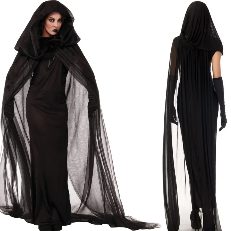 Costume Carnival Party Role Play Costume Medieval Vampire Halloween Costume Witch Costume Vampire Bride Cosplay