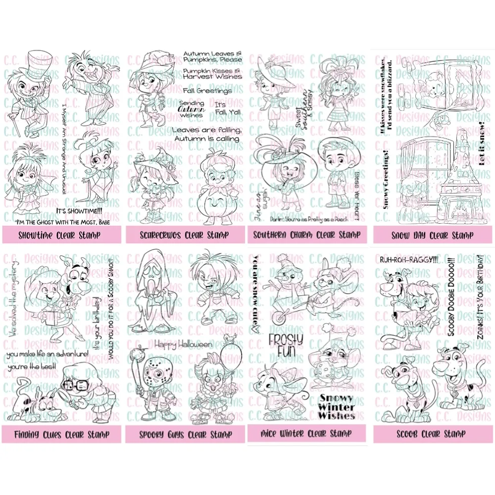 Mouse and Stove Clear Stamp Set Scrapbook Diary Decoration Stencil Embossing Template DIY Greeting Card Handmade